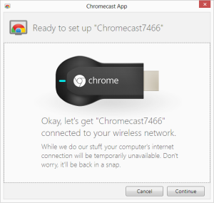 Chromecast Kurulum Yazılımı